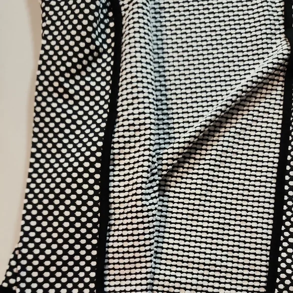 Philosophy Black and White Polka Dot Cut And Sewn Back Jacket - Picture 6 of 8